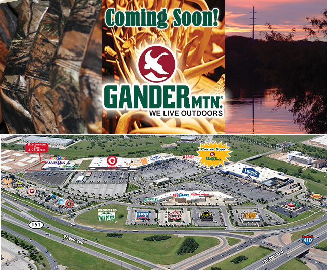 Gander Mtn. is Coming to Westover Marketplace!