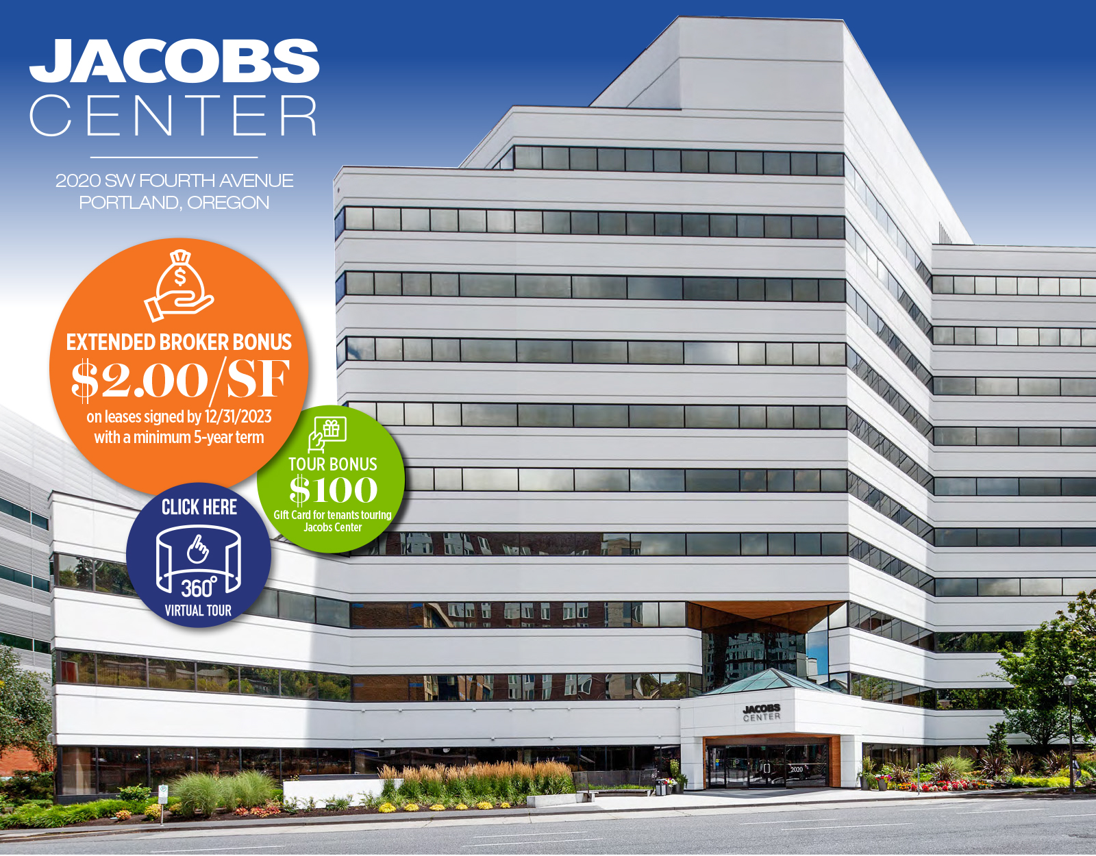 For Lease Jacobs Center