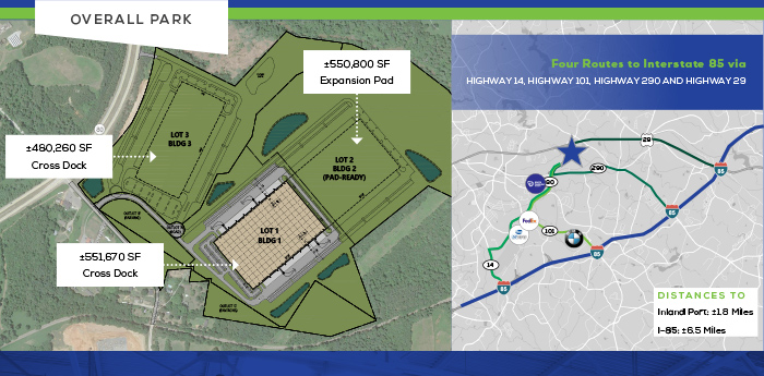 BUILDING 1 SITE PLAN & SPECS