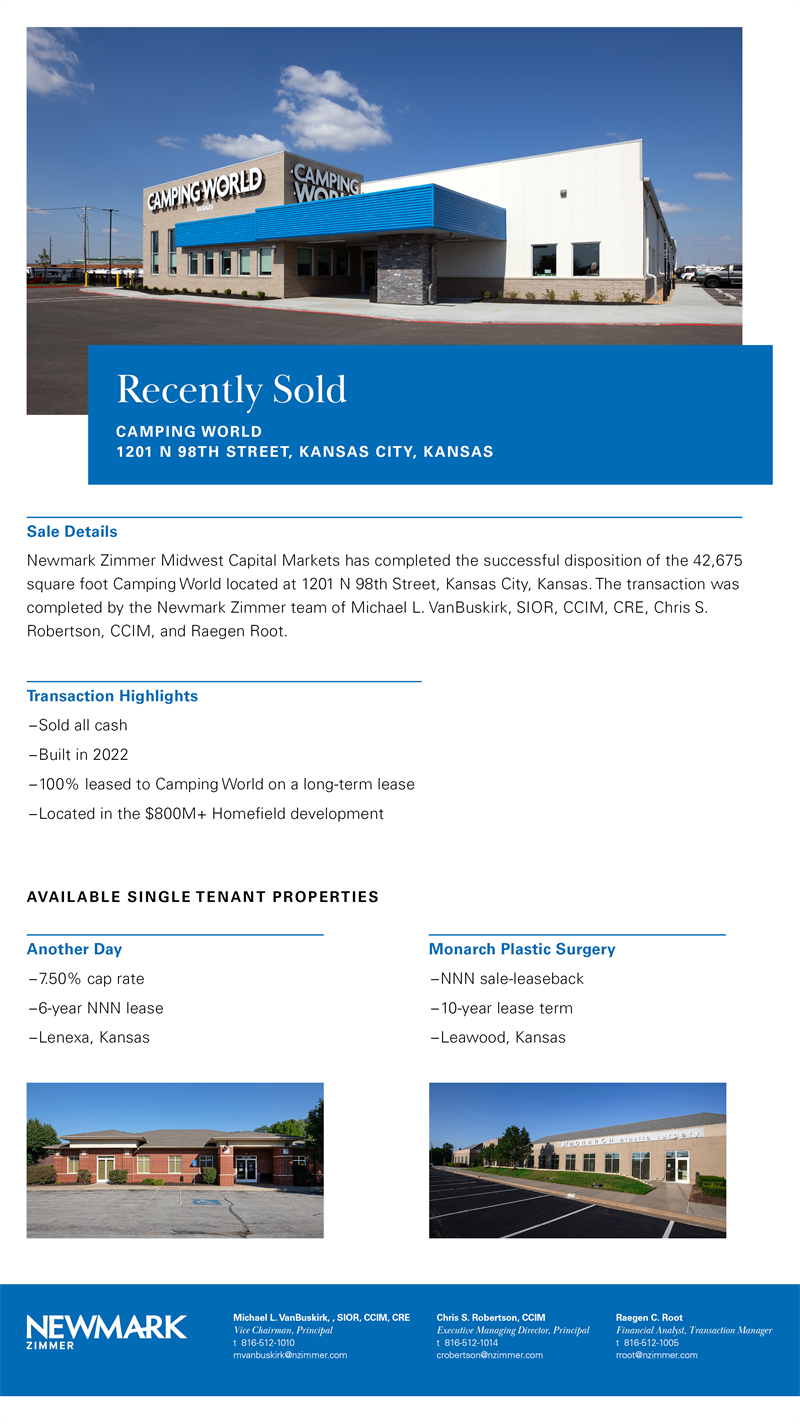 Just Closed Camping World Kansas City Metro STNL