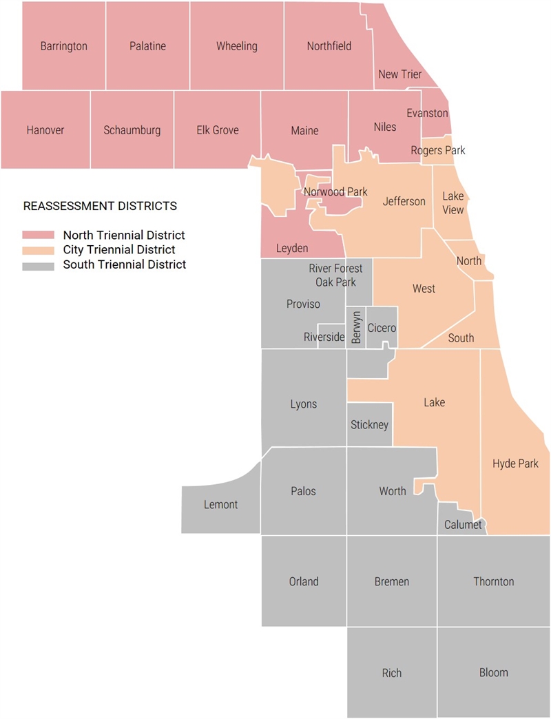 Cook County Township Map 2019 Cook County Triennial Reassessment - North Suburbs